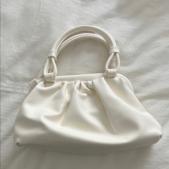 Handbags - Elegant White Women's Handbag